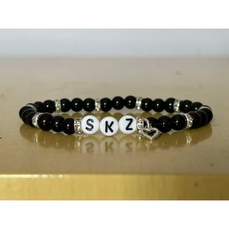 SKZ Compass Necklace Bracelet Ring Earrings Set