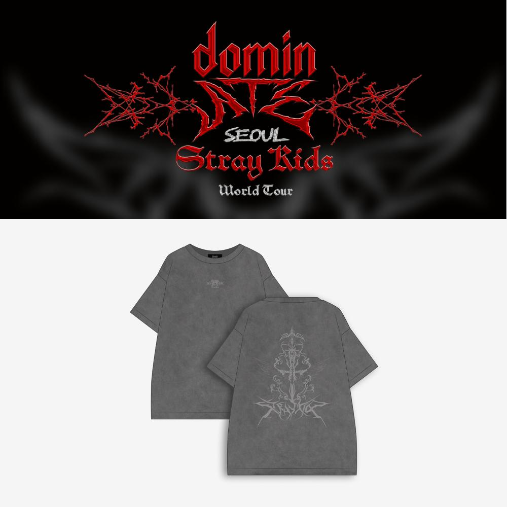 SKZ GREY DOMINATE TOUR 2025 T-SHIRT