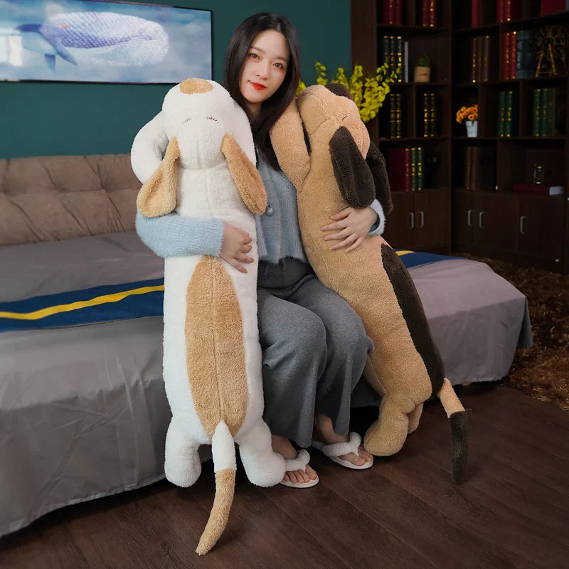 Extra-Large Adorable Fluffy Spotty Dog Stuffed Animals