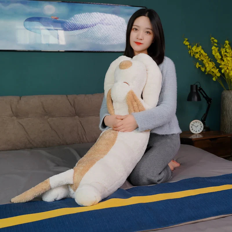 Extra-Large Adorable Fluffy Spotty Dog Stuffed Animals
