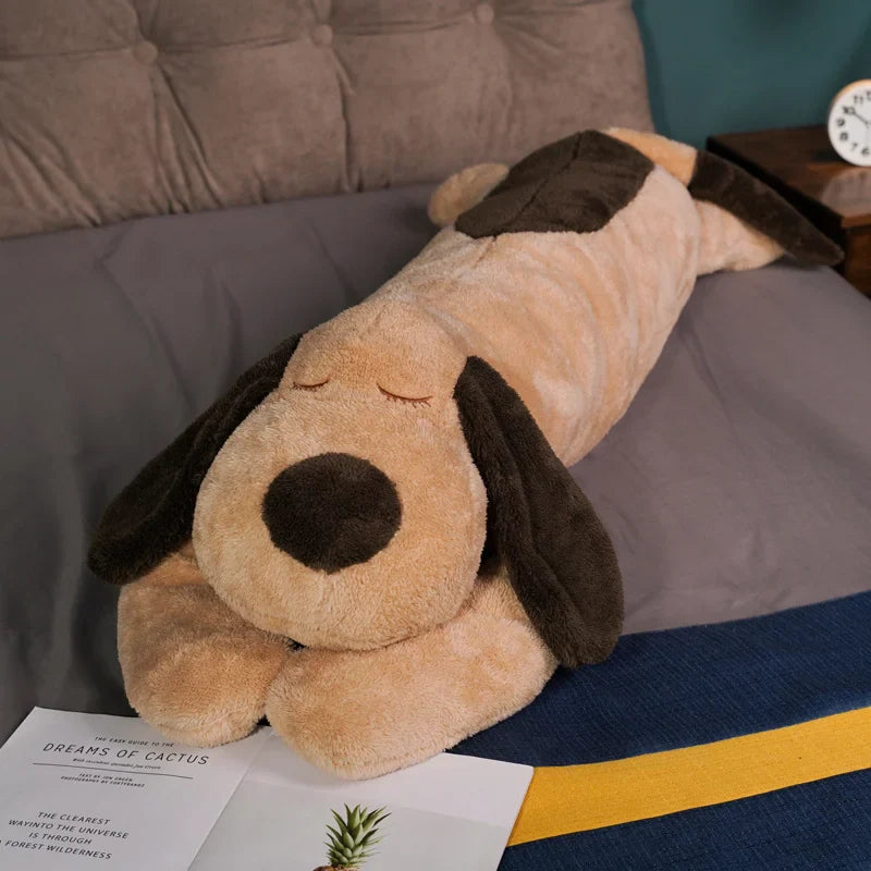 Extra-Large Adorable Fluffy Spotty Dog Stuffed Animals