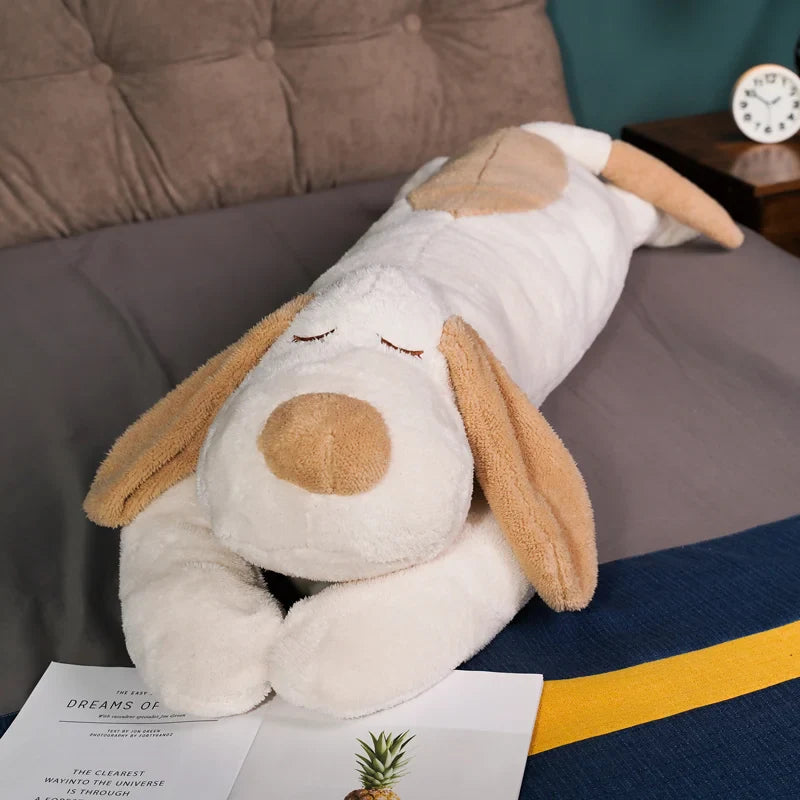 Extra-Large Adorable Fluffy Spotty Dog Stuffed Animals