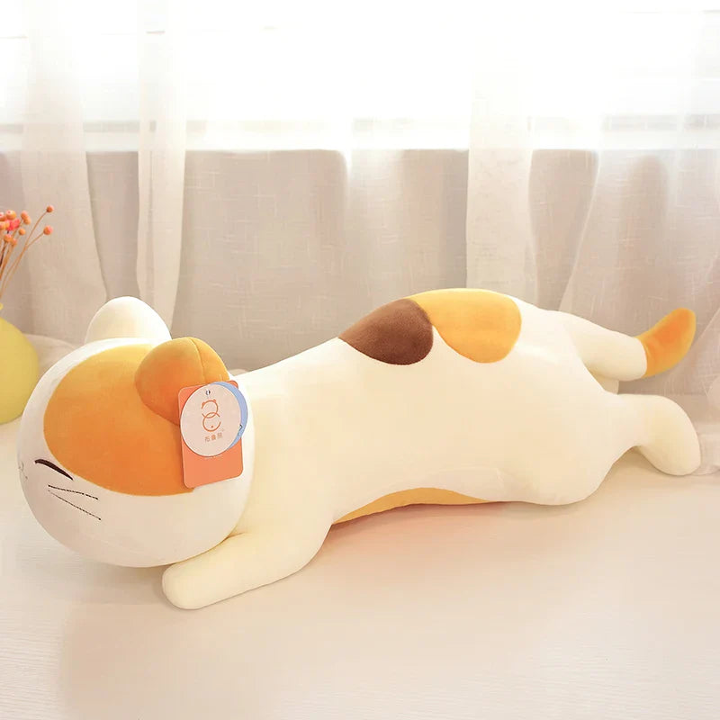 Adorable Kawaii Neeko Spotted Ginger Cat Plush Toy