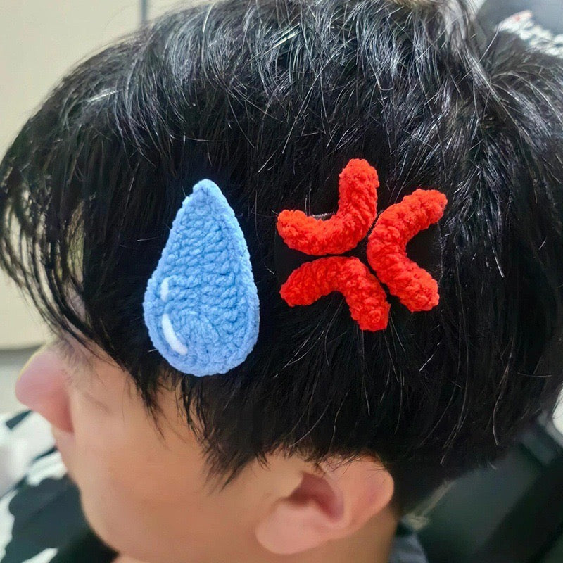 im angry + embarrassed hair clip