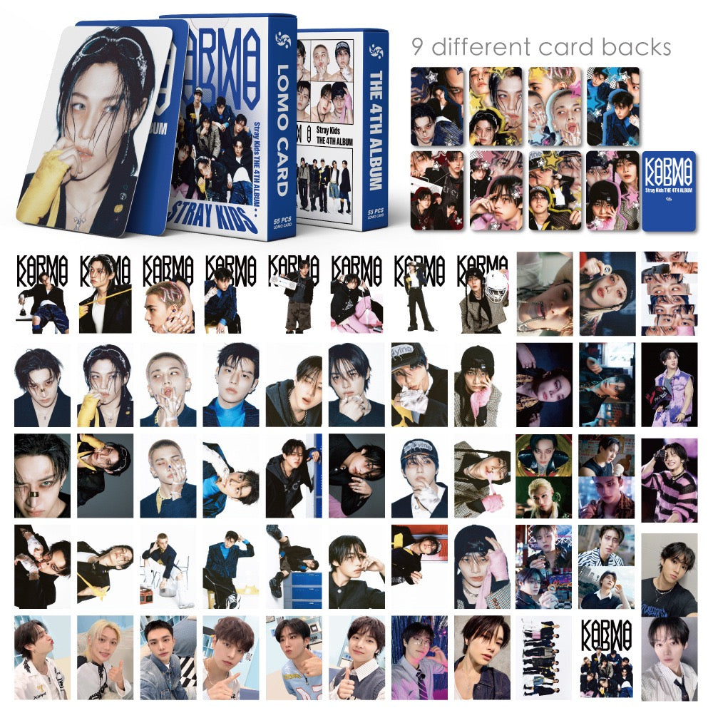 Stray Kids KARMA Cards 55pcs/set