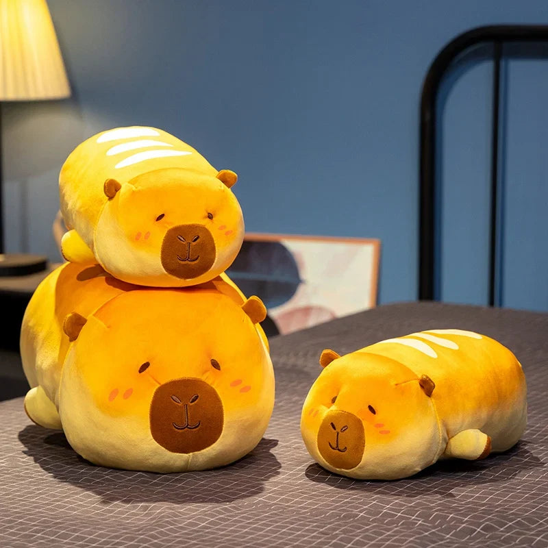 Adorable Cuddly Capybara Bread Stuffed Animal
