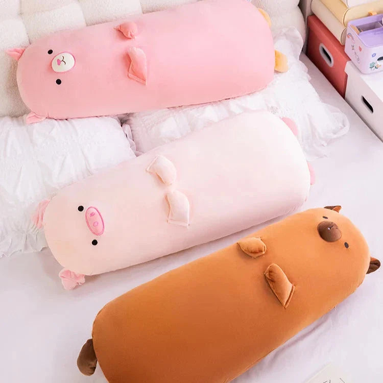 Cuddle Up with Our Adorable Long Capybara Alpaca Pig Plushie!