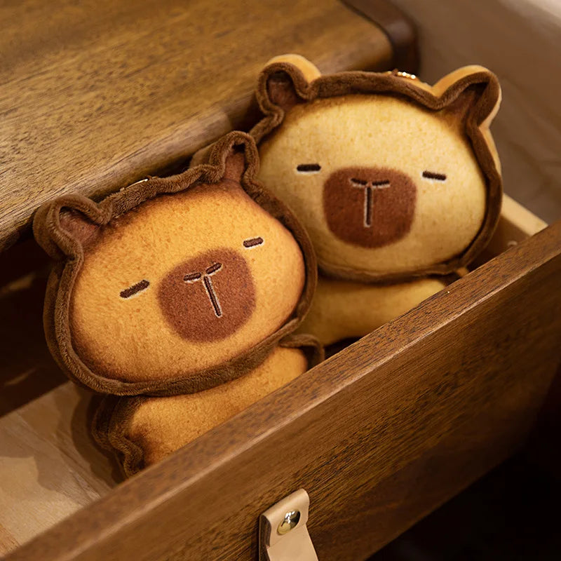 Adorable Toasted Plushies: Capybara Bread Cookie Cuddles