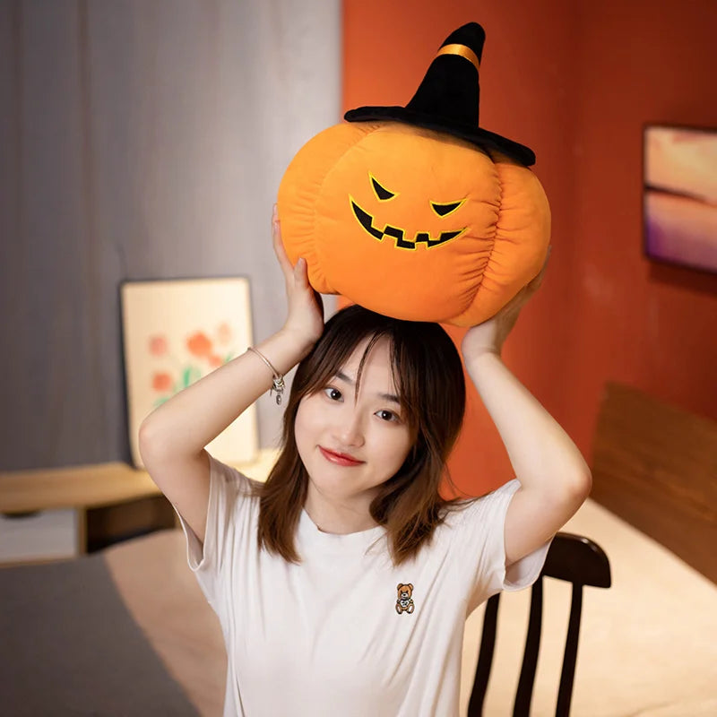 Spooktacular 2024 Halloween Pumpkin Plushie Hat Collection