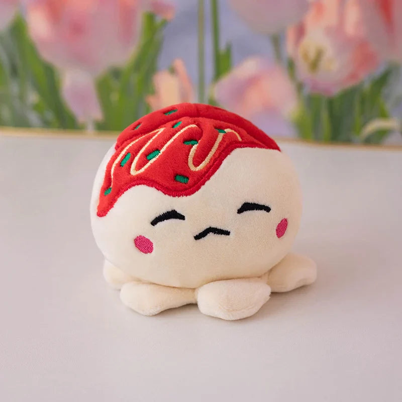 Delicious Plush Takoyaki Candy Ball Keychains