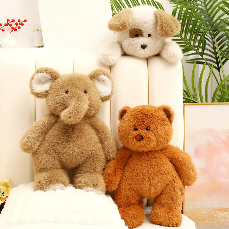 Cuddly Plush Animal Snuggle Buddies