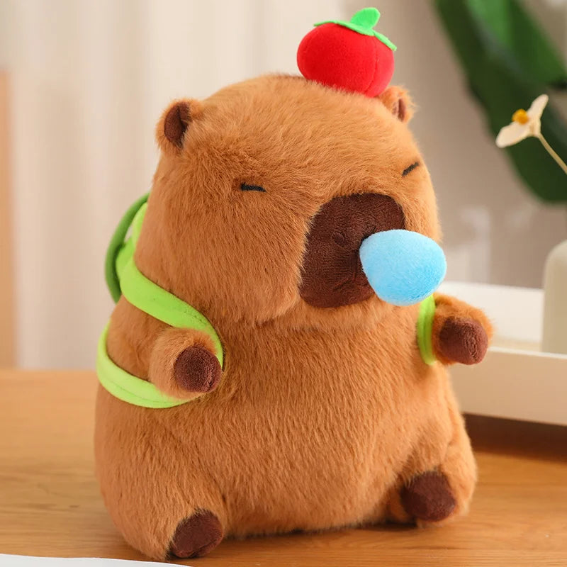 Charming Capybara Toast Turtle Adorable Plushie Family