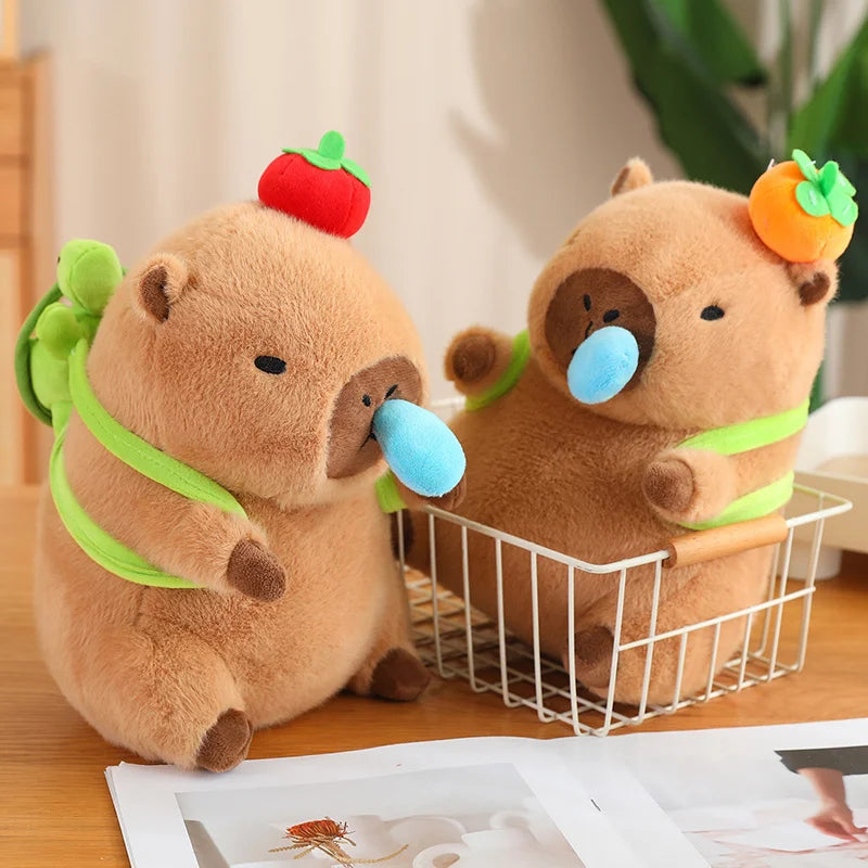 Charming Capybara Toast Turtle Adorable Plushie Family