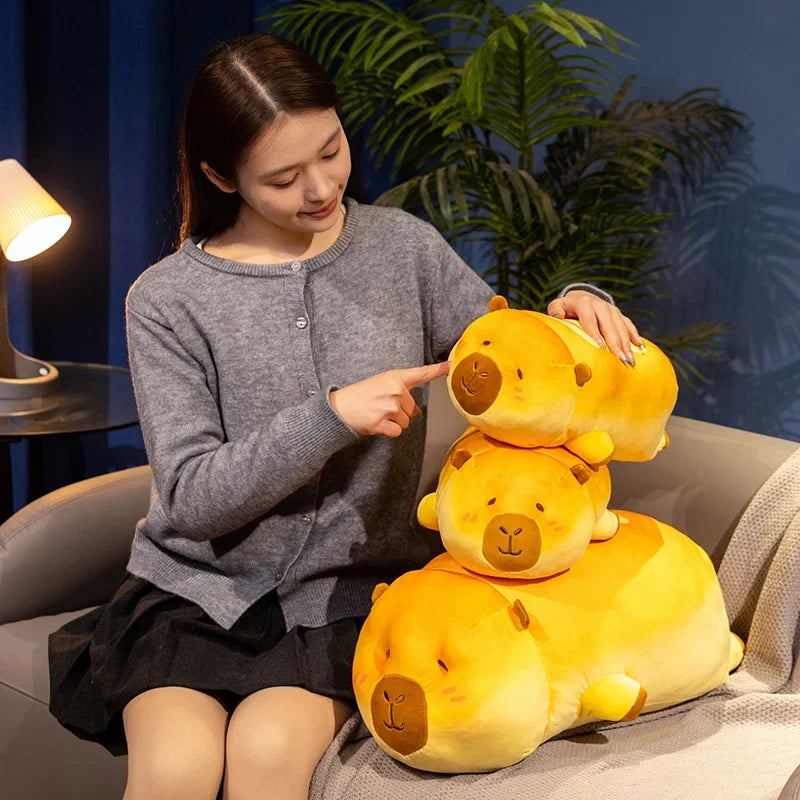 Adorable Cuddly Capybara Bread Stuffed Animal