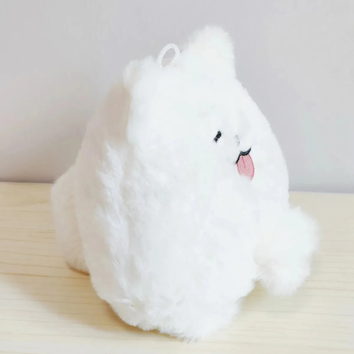 Adorable Fluffy White Samoyed Puppy Stuffed Animal