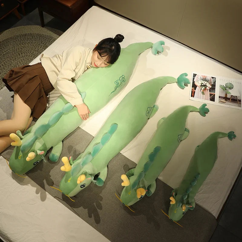 Cozy Long Haku Dragon Plush Snuggle Buddy