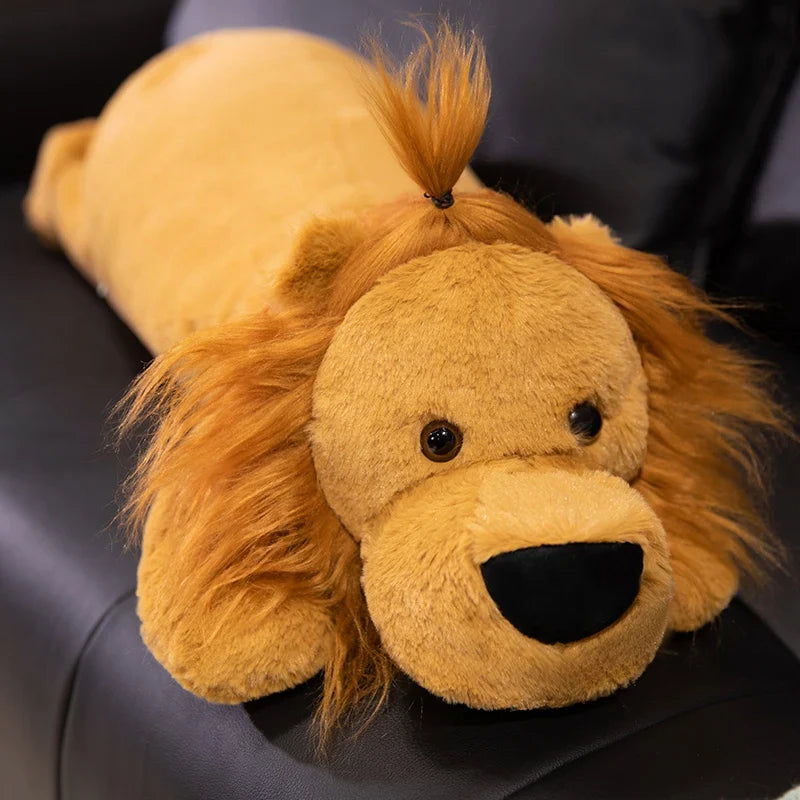 Cozy Long Lion Plush Snuggle Buddy for Ultimate Cuddles