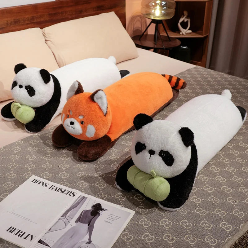 Cozy Long Red Panda Plushies - Ultra Fluffy and Snuggly!