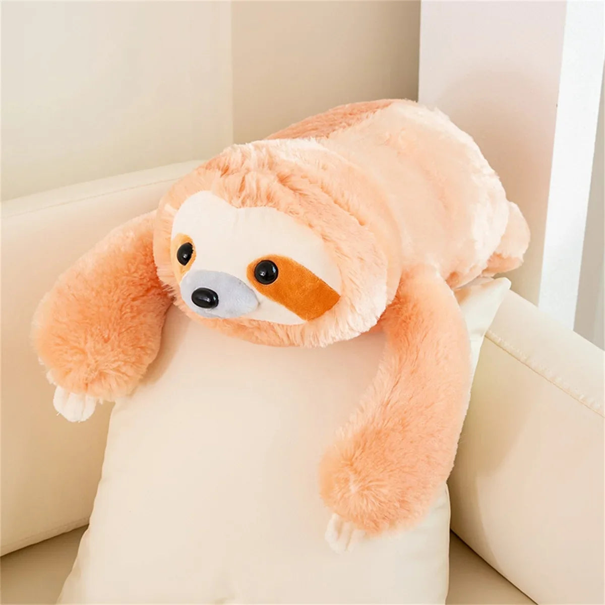Cuddly Peachie the Sloth Plush Toy