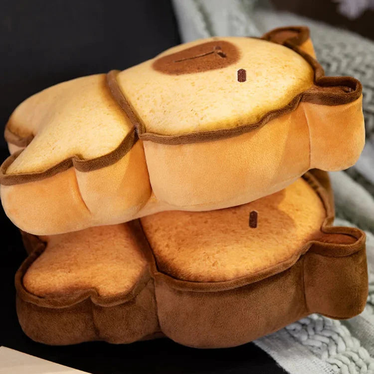 Adorable Toasted Plushies: Capybara Bread Cookie Cuddles