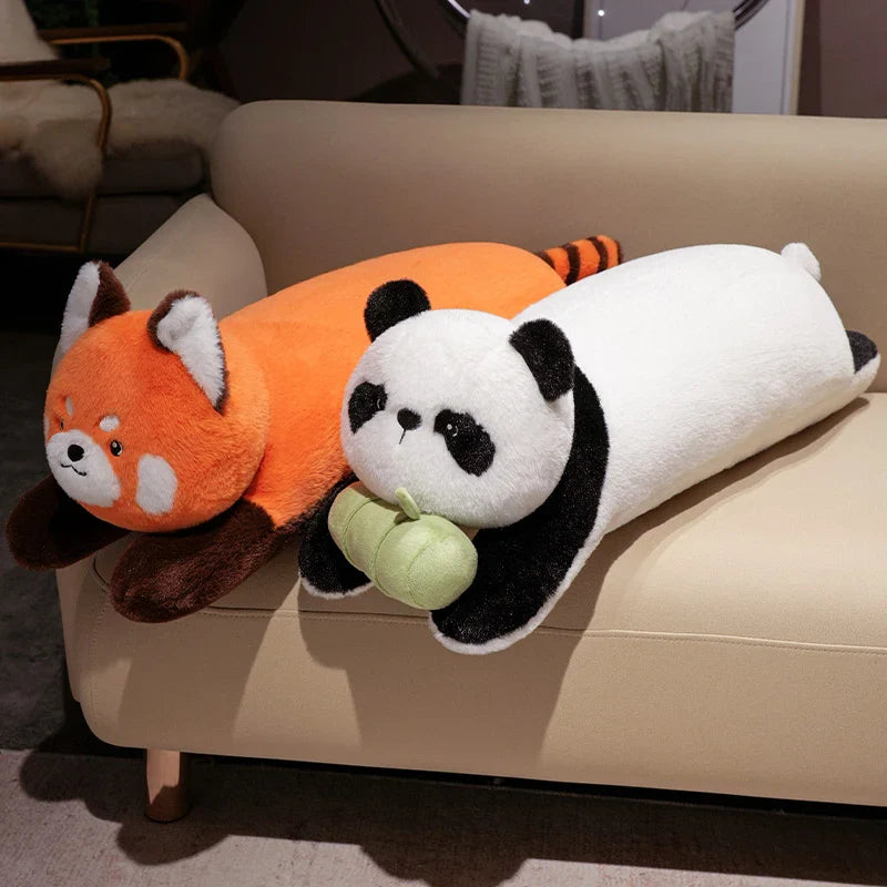 Cozy Long Red Panda Plushies - Ultra Fluffy and Snuggly!
