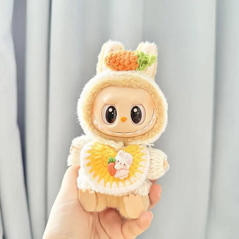 Handmade Labubu Crochet Animal Outfits
