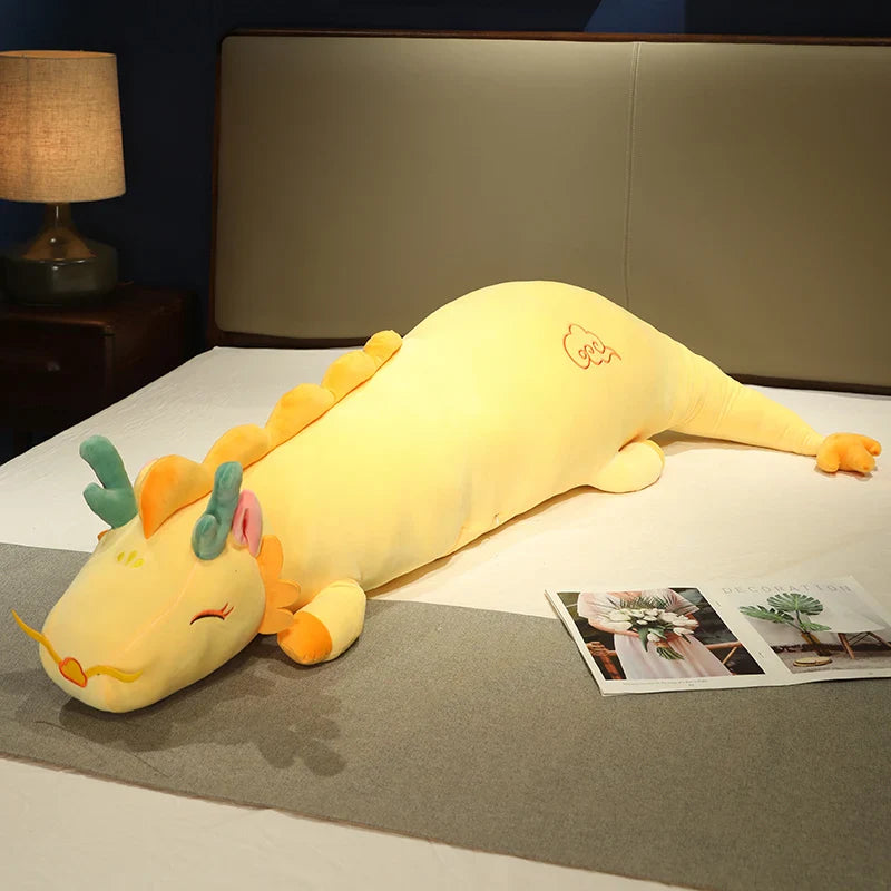 Cozy Long Haku Dragon Plush Snuggle Buddy