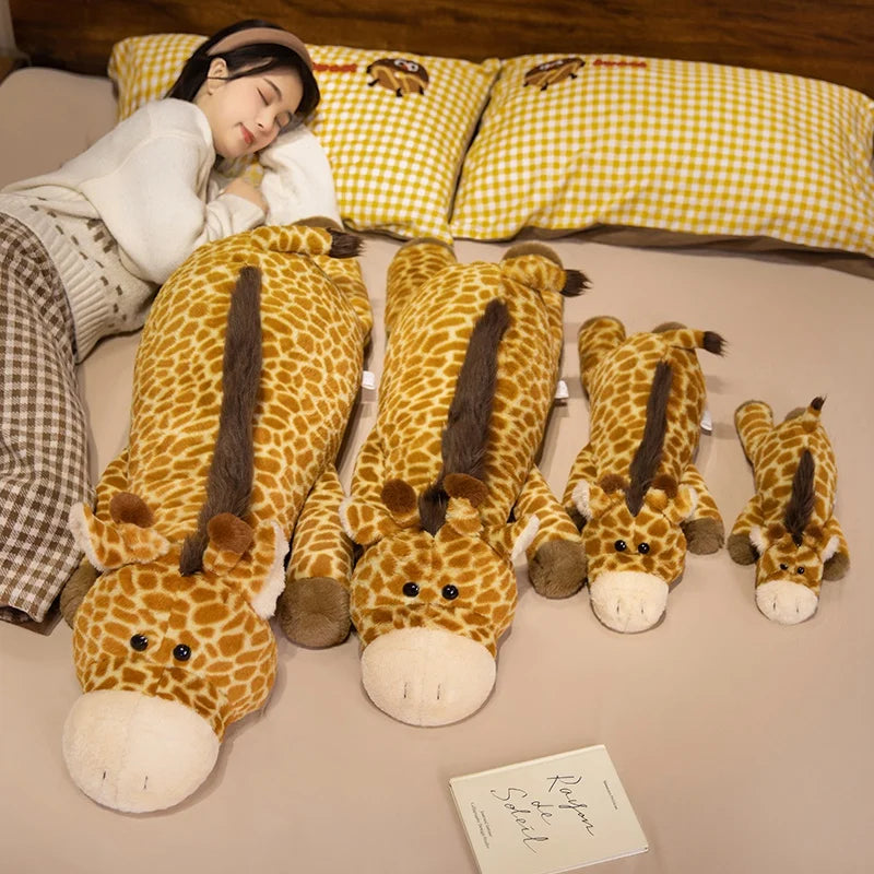 Snuggle Up with Geoffery the Adorable Giant Giraffe Plushie!