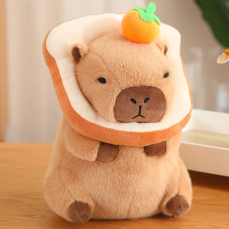 Charming Capybara Toast Turtle Adorable Plushie Family