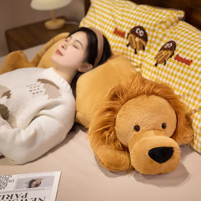 Cozy Long Lion Plush Snuggle Buddy for Ultimate Cuddles