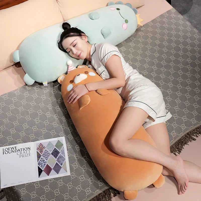 Adorable Long Kawaii Snuggly Animal Plush Toys