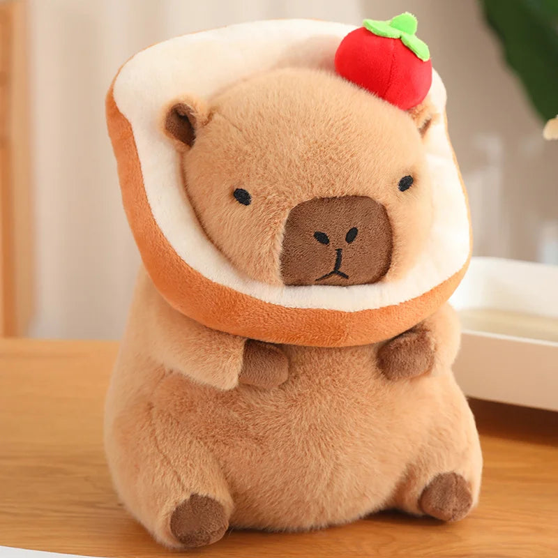 Charming Capybara Toast Turtle Adorable Plushie Family