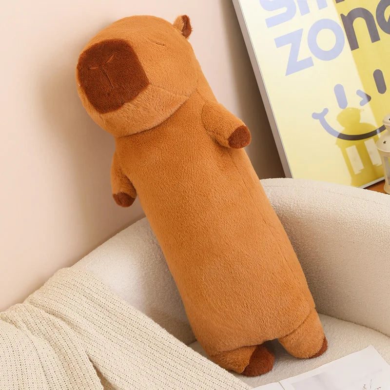 Adorable Long Fluffy Capybara Plush Toys