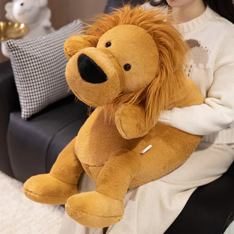 Cozy Long Lion Plush Snuggle Buddy for Ultimate Cuddles