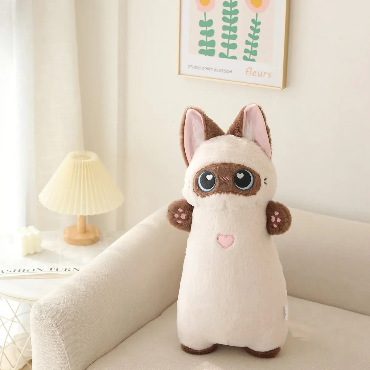 Charming Two-tone Cat Plushie Collection: Cute Companions for All!