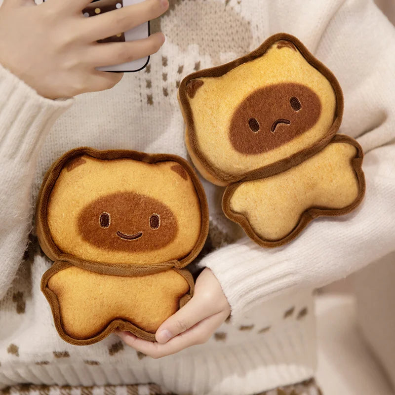 Adorable Kawaii Cat Bread Biscuit Plush Toy Cookies
