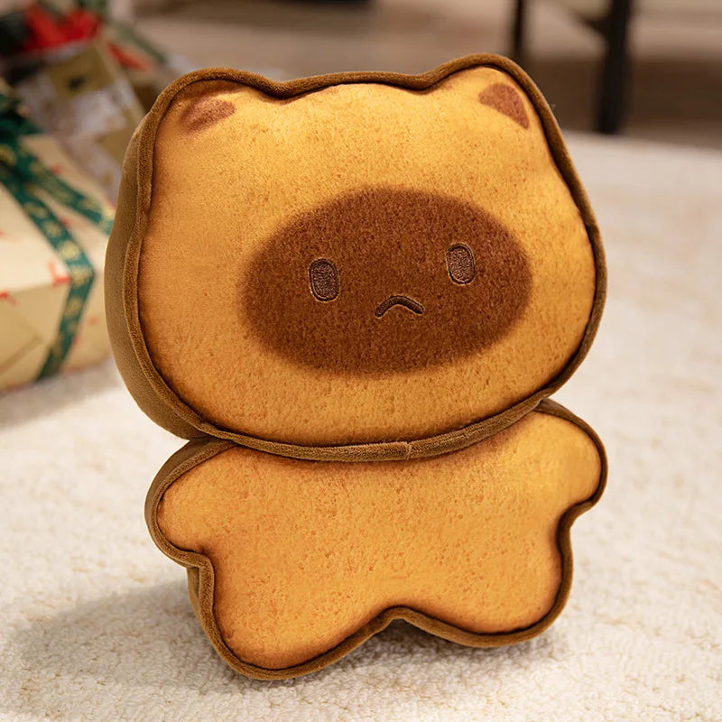 Adorable Kawaii Cat Bread Biscuit Plush Toy Cookies