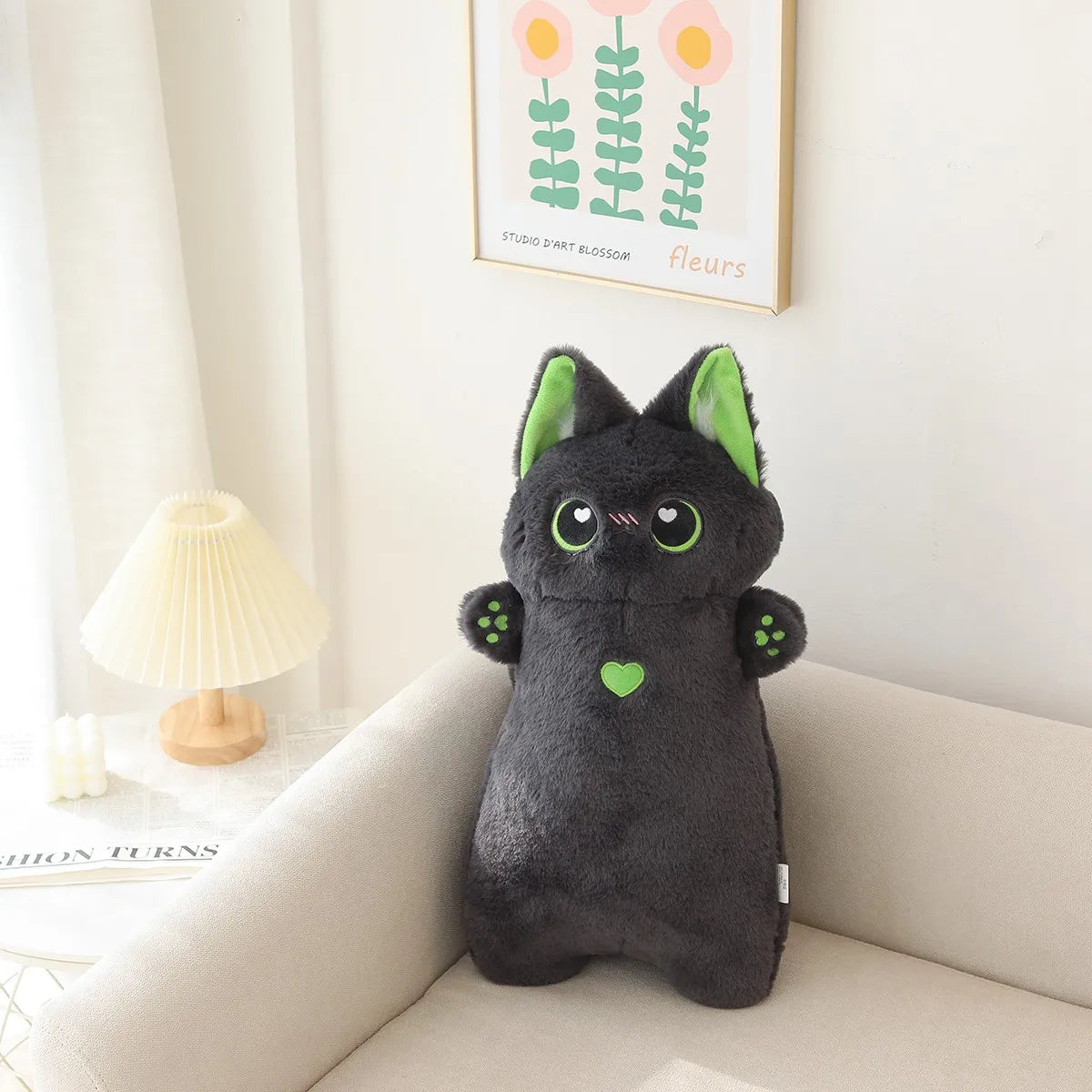 Charming Two-tone Cat Plushie Collection: Cute Companions for All!