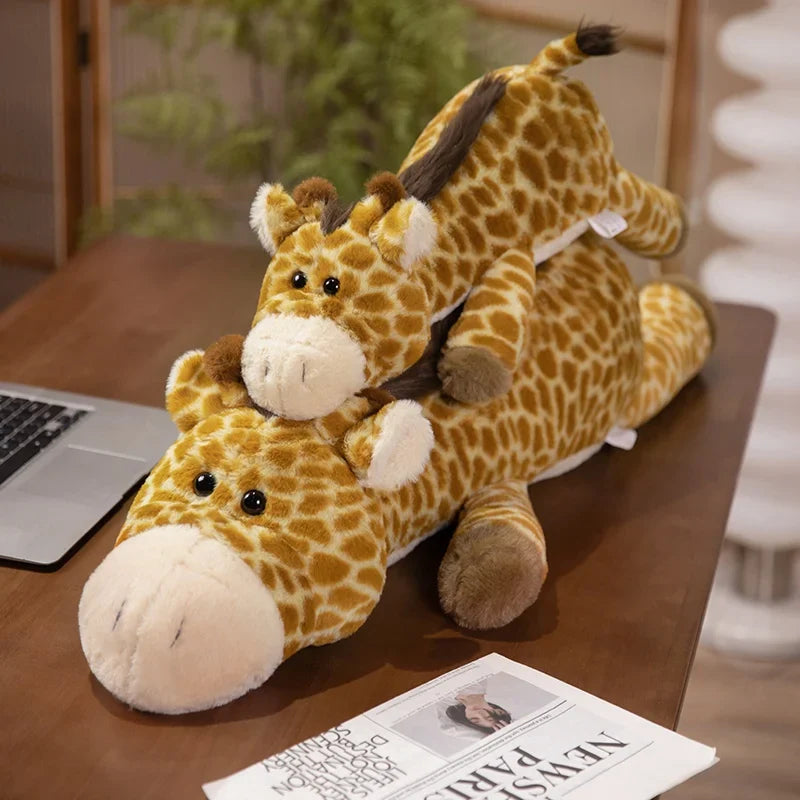 Snuggle Up with Geoffery the Adorable Giant Giraffe Plushie!