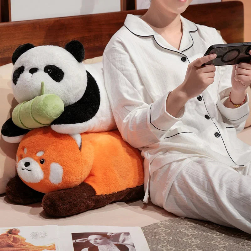 Cozy Long Red Panda Plushies - Ultra Fluffy and Snuggly!