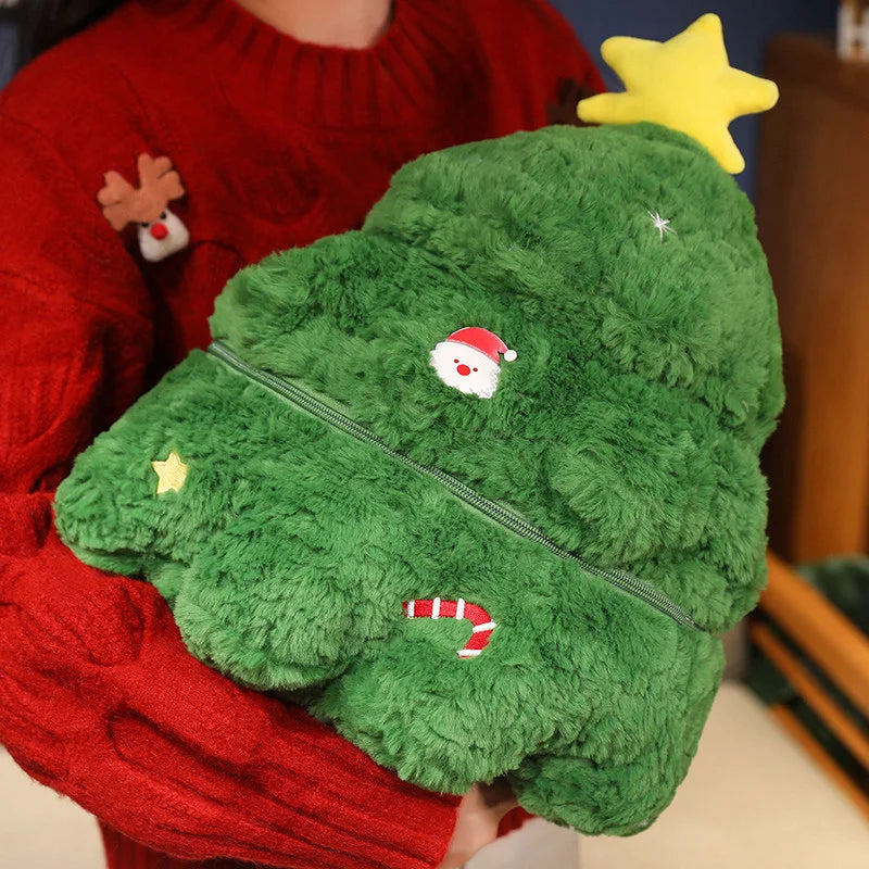 Festive Plushie Collection: Santa, Rudolph, and Christmas Tree Delight!