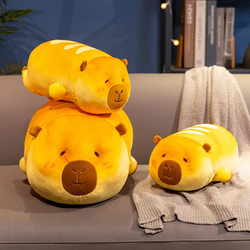 Adorable Cuddly Capybara Bread Stuffed Animal