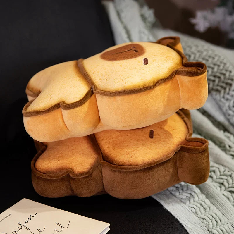 Adorable Toasted Plushies: Capybara Bread Cookie Cuddles