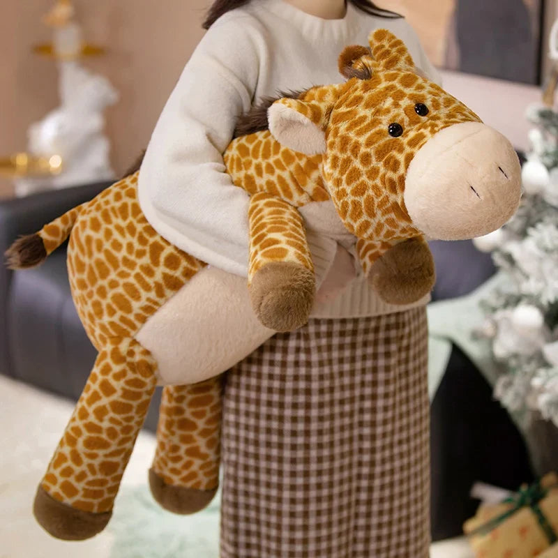 Snuggle Up with Geoffery the Adorable Giant Giraffe Plushie!