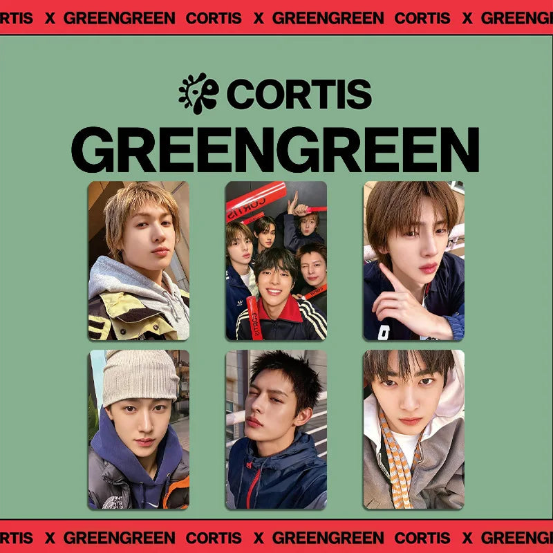 CORTIS 2nd EP GREENGREEN Photocards 6pcs