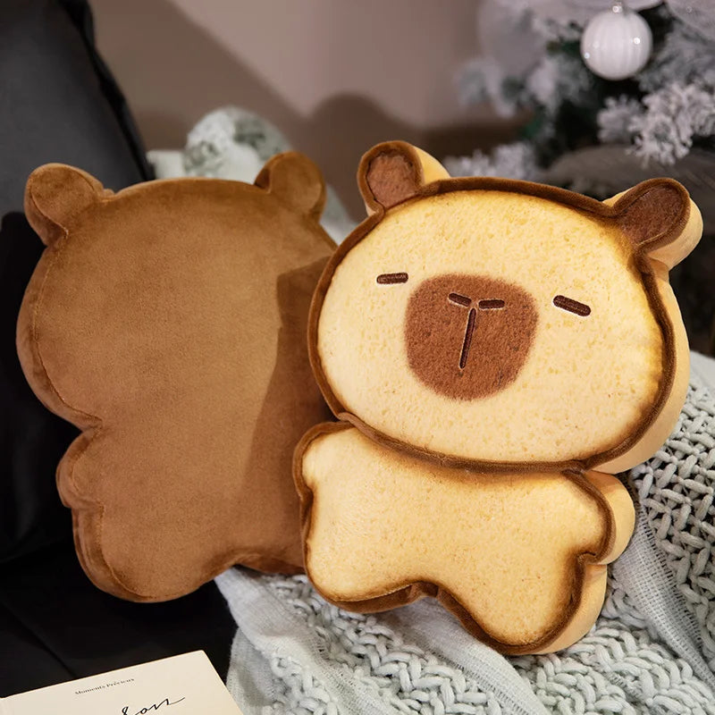 Adorable Toasted Plushies: Capybara Bread Cookie Cuddles