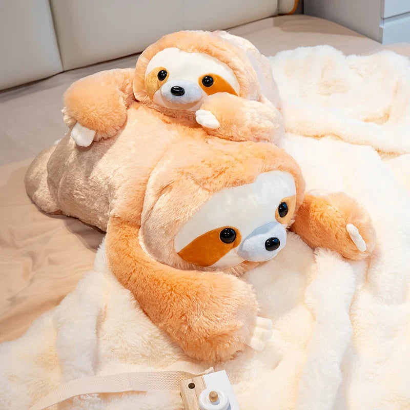 Cuddly Peachie the Sloth Plush Toy