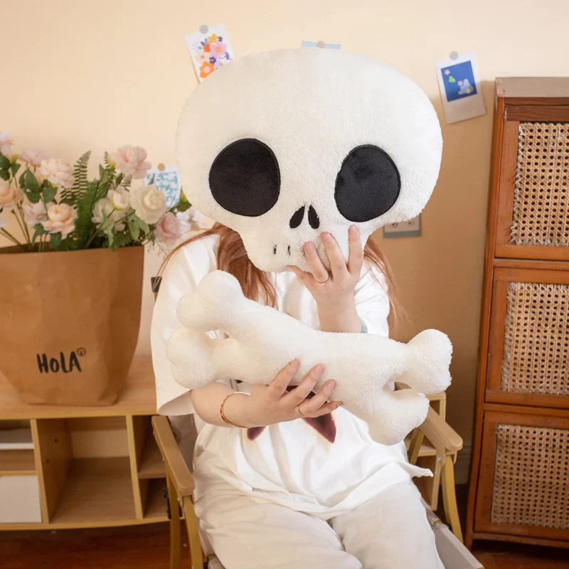 Spook-tacular Halloween Pumpkin Mummy Skull & Bone Plush Collection