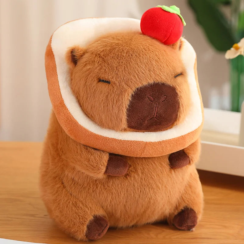 Charming Capybara Toast Turtle Adorable Plushie Family
