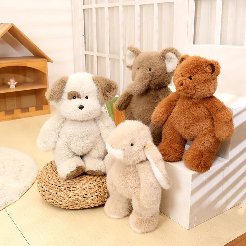 Cuddly Plush Animal Snuggle Buddies
